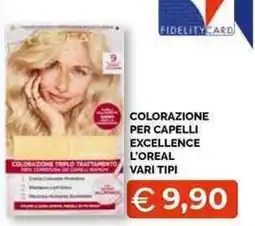 Mercatò Local Colorazione per capelli Excellence L'Oreal offerta