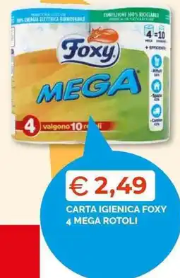 Mercatò Local Carta igienica Foxy offerta
