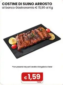 Gala Supermercati Costine di suino arrosto offerta