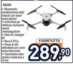 Unieuro DJI DJI T01 offerta