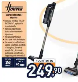 Unieuro Scopa ricaricabile Hoover offerta