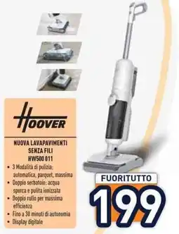 Unieuro HOOVER NUOVA LAVAPAVIMENTI SENZA FILI HW500 011 offerta