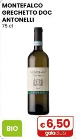 Gala Supermercati Montefalco Grechetto Doc Antonelli offerta