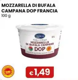 Gala Supermercati Mozzarella di bufala campana dop francia offerta