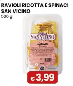 Gala Supermercati Ravioli ricotta e spinaci San Vicino offerta