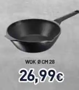Unieuro Wok Ø cm 28 offerta
