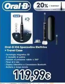 Unieuro Oral-B IO6 Spazzolino Elettrico offerta