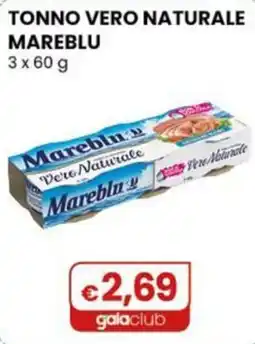Gala Supermercati Tonno vero naturale Mareblu offerta