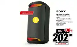 MediaWorld Sony Partybox SRSXV500 offerta