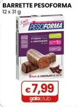 Gala Supermercati Barrette Pesoforma offerta