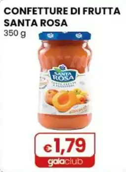 Gala Supermercati Confettura di frutta Santa Rosa offerta