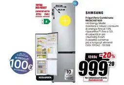 MediaWorld SAMSUNG Frigorifero Combinato RB38C607AS9 offerta