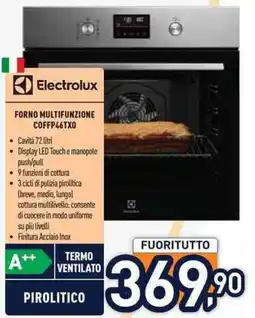 Unieuro Electrolux forno multifunzione offerta