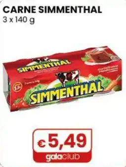 Gala Supermercati Carne Simmenthal offerta