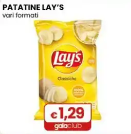 Gala Supermercati Patatine Lay's Classiche offerta