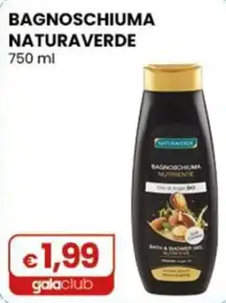 Gala Supermercati Bagnoschiuma Natura Verde Nutriente offerta