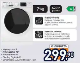 Unieuro Lavatrice offerta