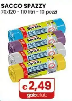 Gala Supermercati Sacco Spazzy offerta