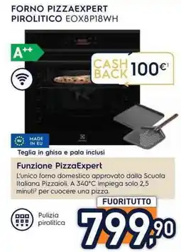 Unieuro Forno pizzaexpert pirolitico offerta