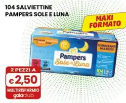 Gala Supermercati Salviettine Pampers Sole e Luna offerta