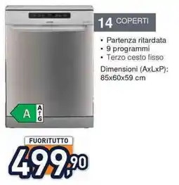 Unieuro Lavastoviglie offerta