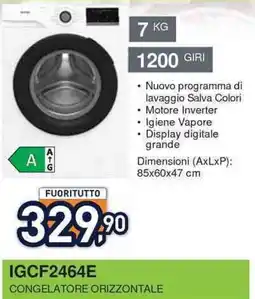 Unieuro Congelatore orizzontale offerta