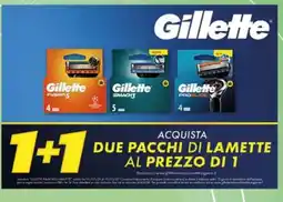 Gala Supermercati Gillette lamette offerta