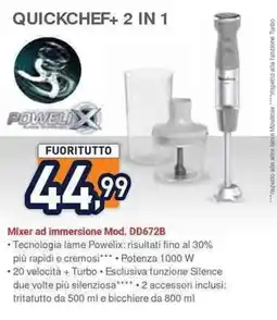 Unieuro Quickchef+ 2 in 1 offerta