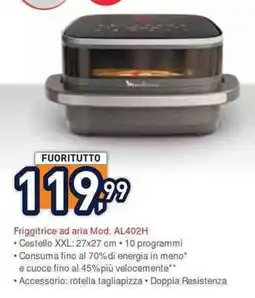 Unieuro Friggitrice ad aria Mod. AL402H offerta