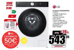 MediaWorld Lavatrice F2NX50S9TKC offerta