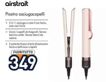 Unieuro airstrait Piastra asciugacapelli offerta