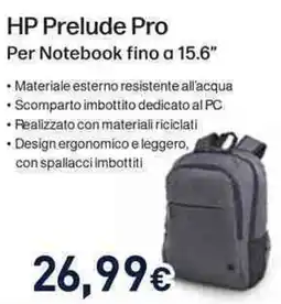 Unieuro HP Prelude Pro offerta