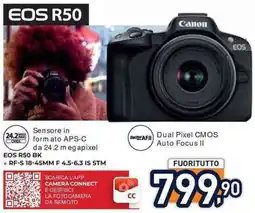 Unieuro Canon EOS R50 offerta