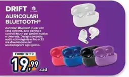 Unieuro Drift auricolari bluetooth offerta