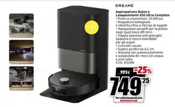 MediaWorld Dreame Aspirapolvere Robot e Lavapavimenti X50 Ultra Complete offerta