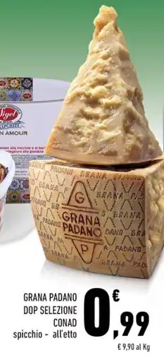 Conad Margherita Grana Padano DOP Selezione Conad offerta