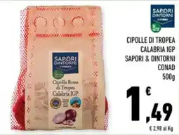 Conad Margherita Cipolle di Tropea Calabria IGP Sapori & Dintorni offerta