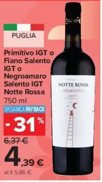 Notte Rossa Primitivo