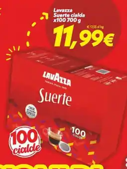 Iper Super Conveniente Lavazza Suerte cialde offerta