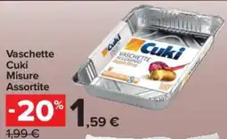 Carrefour Express Vaschette Cuki offerta