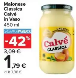 Carrefour Express Maionese Classica Calvé in Vaso offerta