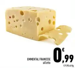 Conad Margherita Emmental francese offerta