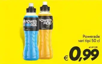 Iper Super Conveniente Powerade vari tipi offerta