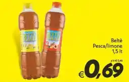 Iper Super Conveniente Beltè Pesca/limone offerta