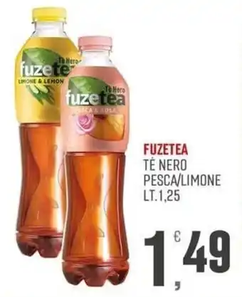 Fuzetea Tè Nero Pesca/Limone