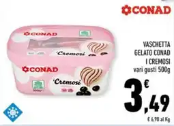 Conad Margherita Gelato Conad I Cremosi offerta