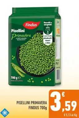 Conad Margherita Pisellini Primavera Findus offerta