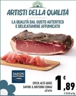 Conad Margherita Speck Alto Adige Saporì & Dintorni Conad offerta