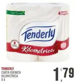 Marketpiù Tenderly carta igienica kilometrica offerta