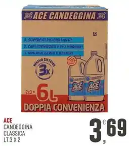 Marketpiù Ace candeggina classica offerta